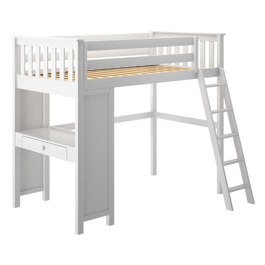 Ambire - High Loft Bed with Integrated Study Desk