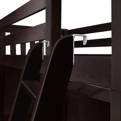 Ambire - L-Shaped Twin Over Full Bunk Bed with Desk