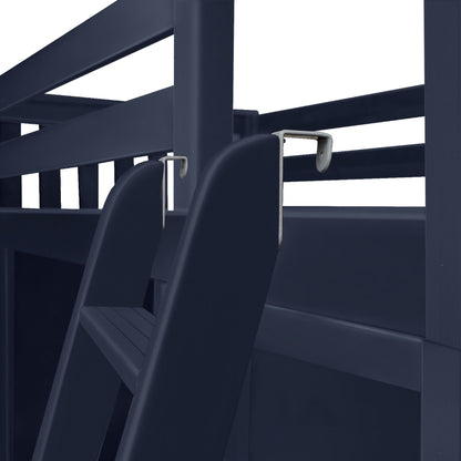 Ambire - L-Shaped Twin Over Full Bunk Bed with Desk