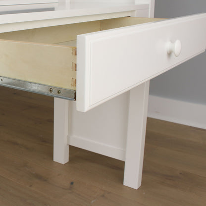 Ambire - High Loft Bed With Staircase, Desk And Storage