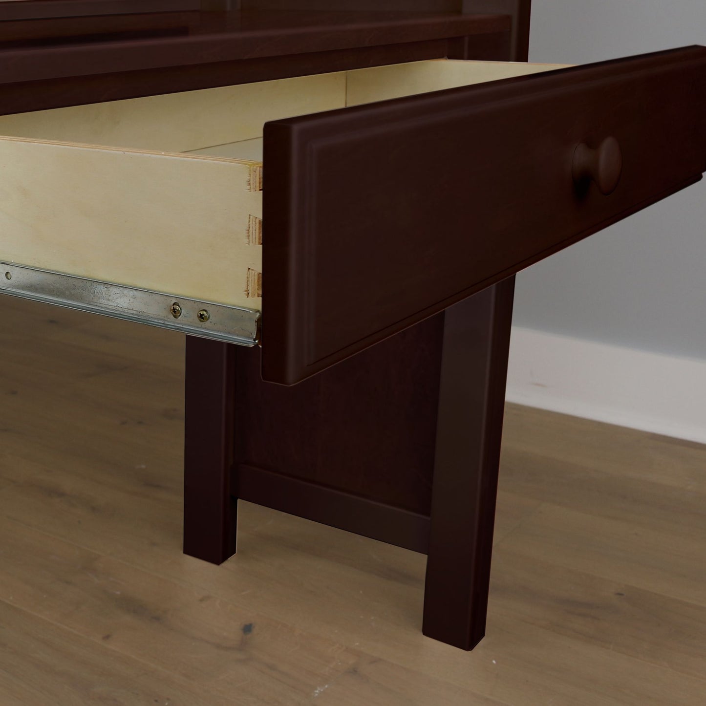 Ambire - High Loft Bed With Staircase, Desk And Storage