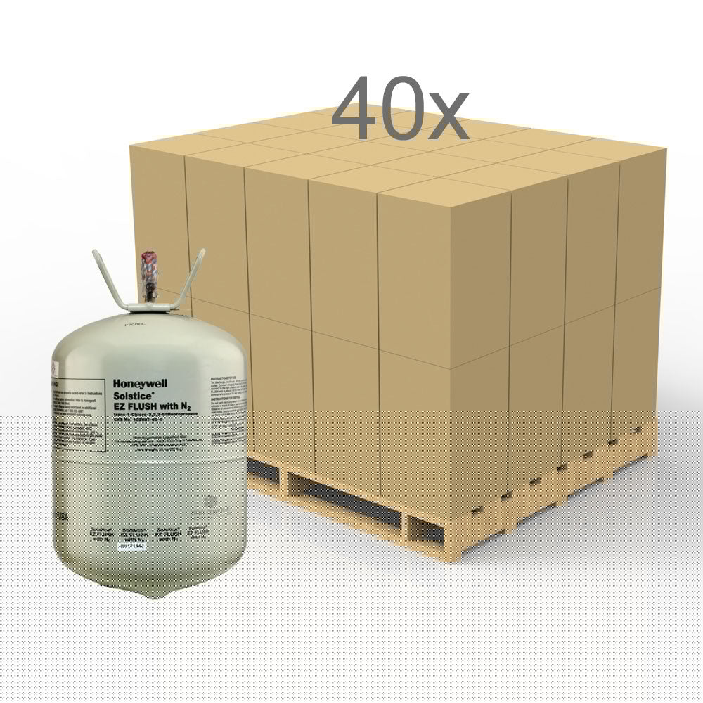 Solstice EZ Air Conditioning System Flush Cleaning Solvent Cylinder