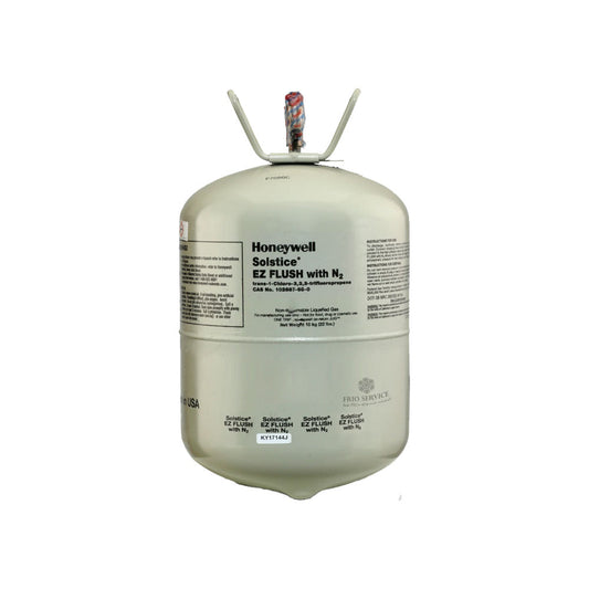 Solstice EZ Air Conditioning System Flush Cleaning Solvent Cylinder