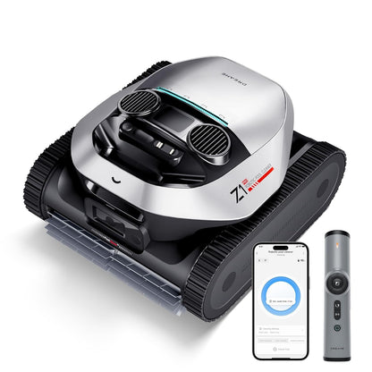 Dreame Z1 Pro Cordless Robotic Pool Cleaner - Floor, Wall & Waterline Cleaning