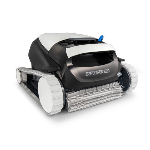 Maytronics Dolphin Explorer E20 Robotic Pool Cleaner - Floor & Wall Cleaning for Small Pools
