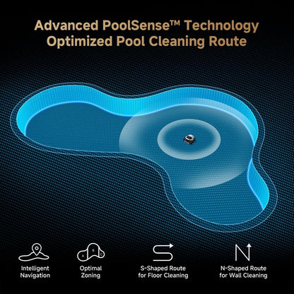 Dreame Z1 Pro Cordless Robotic Pool Cleaner - Floor, Wall & Waterline Cleaning