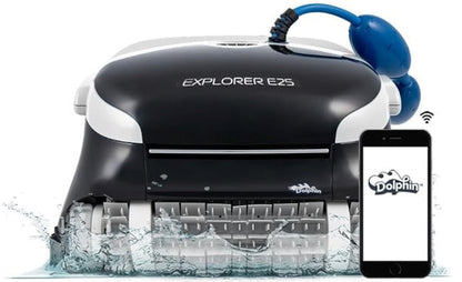 Dolphin Explorer E25 Wi-Fi Robotic Pool Vacuum Cleaner - Automatic Floor & Wall