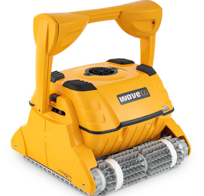 Maytronics Dolphin Wave 100 Robotic Pool Cleaner - Commercial Grade with Remote & Caddy
