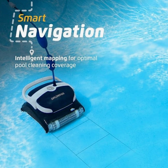 Dolphin Explorer E25 Wi-Fi Robotic Pool Vacuum Cleaner - Automatic Floor & Wall