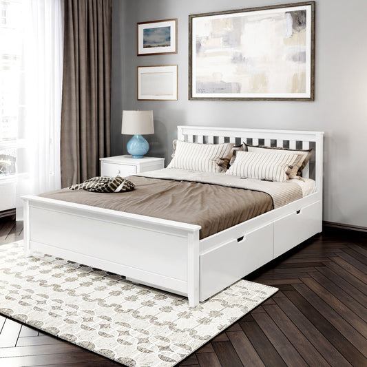 Ambire - Classic Queen Bed Frame With Underbed Storage