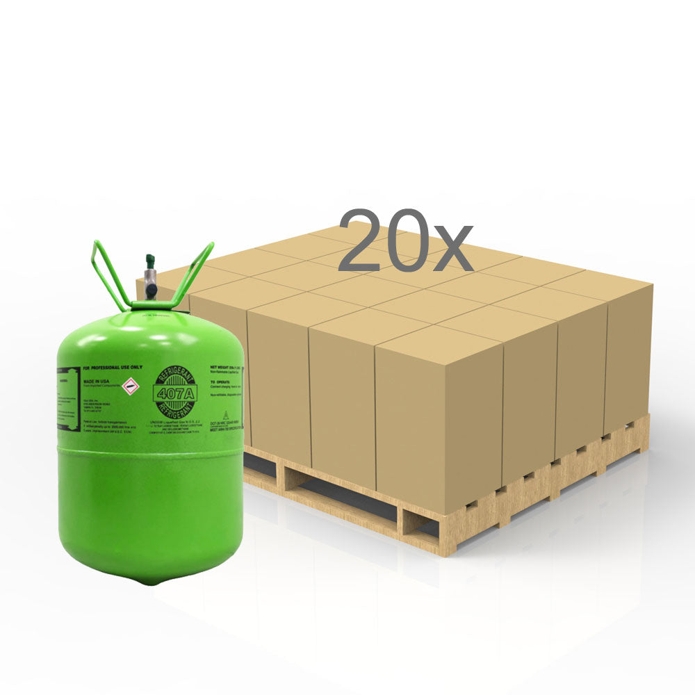 Non-Ozone Depleting R-407A Refrigerant Cylinder for Commercial Systems